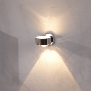 Puk Mini Wall Hallo Wandleuchte, chrom