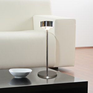 Puk Mini Eye LED Tischleuchte, chrom