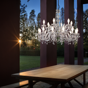 Drylight S18 Kronleuchter für Aussen Ambiente