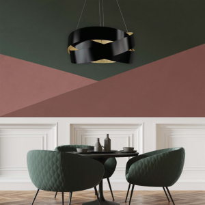 Pura S60 G9 Hängeleuchte in schwarz-gold