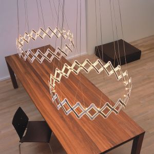 Zoom 1 Element Pendelleuchte, Wohnbeispiel